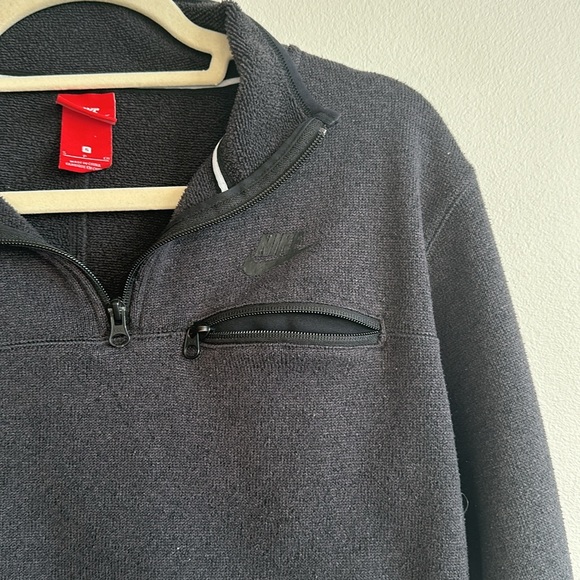 Nike Cropped Half Zip Sweater - Picture 3 of 4